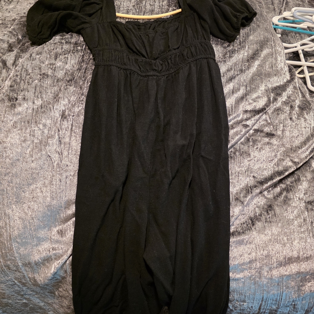 Fashion Nova Black Long Sleeve Dress